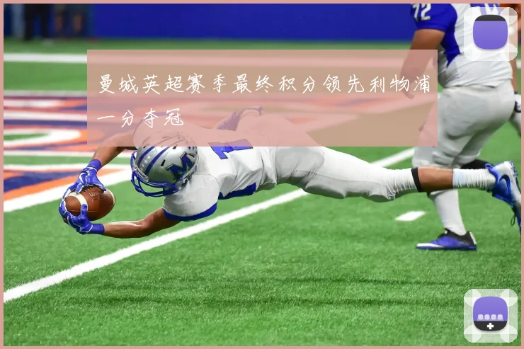 曼城英超赛季最终积分领先利物浦一分夺冠